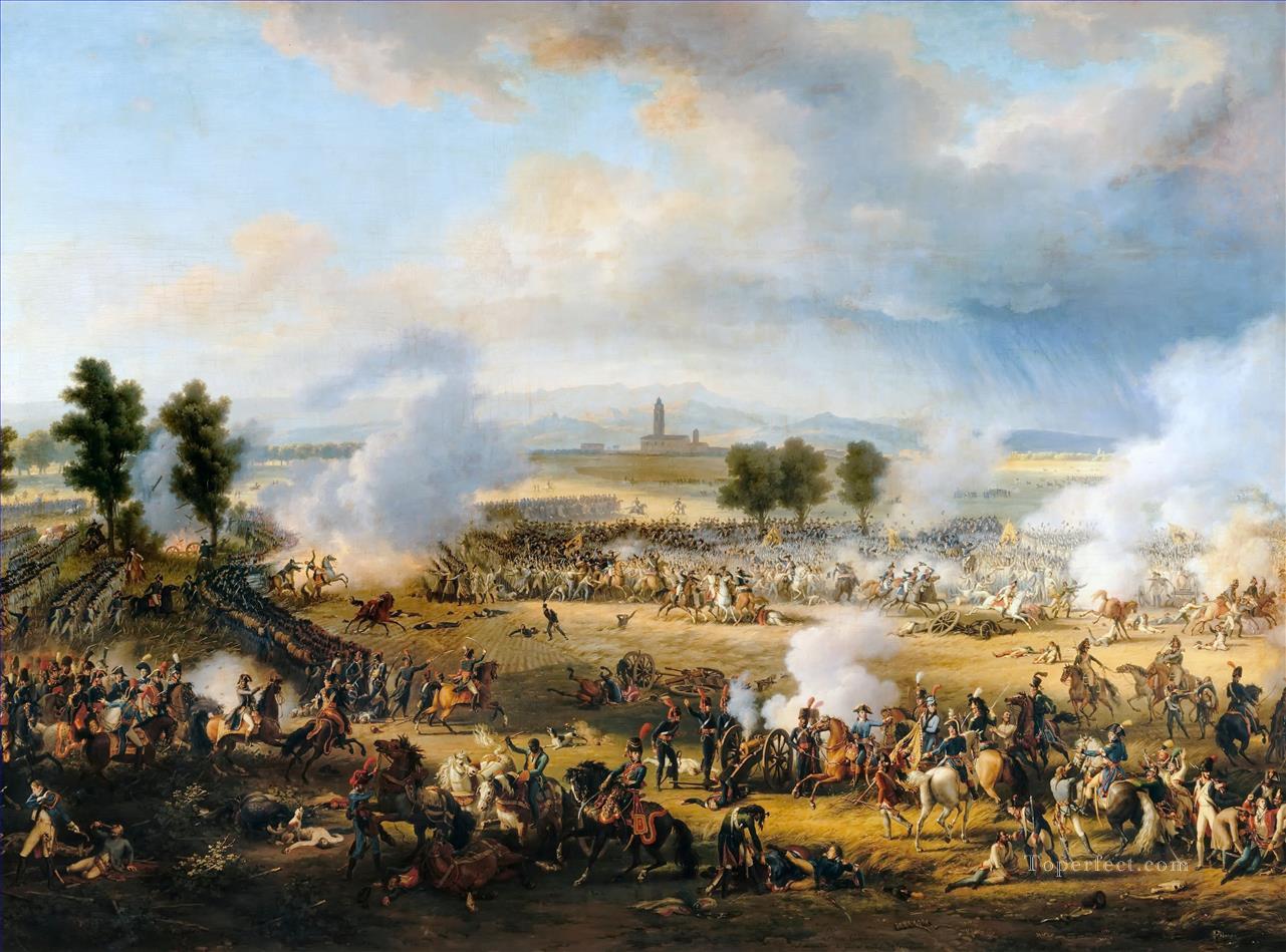 Bataille de Marengo de Louis Francois Baron Lejeune Guerra militar Pintura al óleo